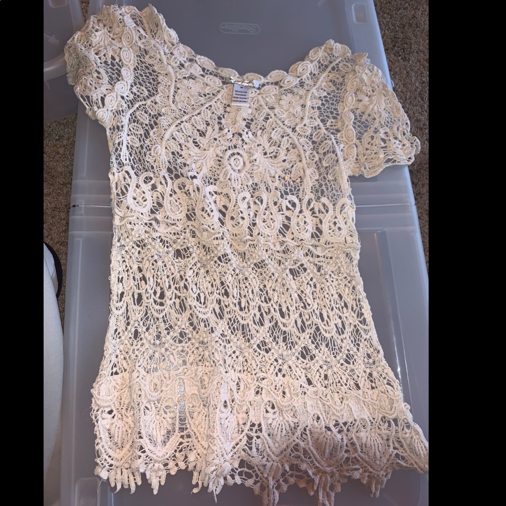 Dressy lace top